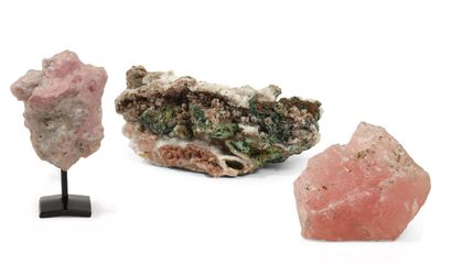 SET OF 3 MINERALS AND CRYSTALS including...