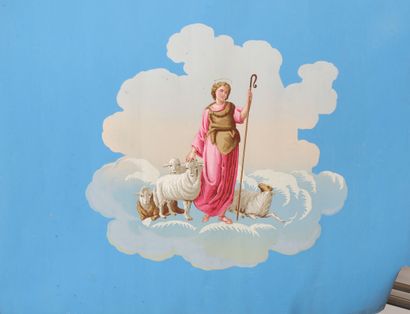 Saint John the Baptist, wallpaper for mantelpiece...