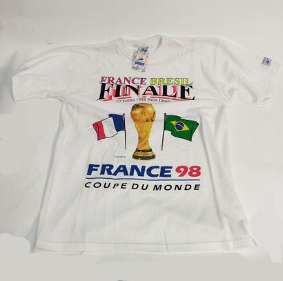 FOOTBALL, France 98, t-shirt officiel de...