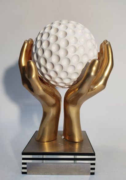 GOLF TROPHY for the winner of the French...