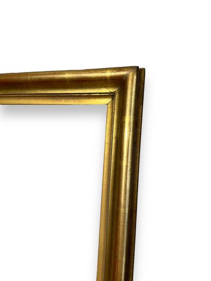 null BAGUETTE - 20th century (172 x 133.5 x 6 cm)
Wood and gilded stucco baguette...