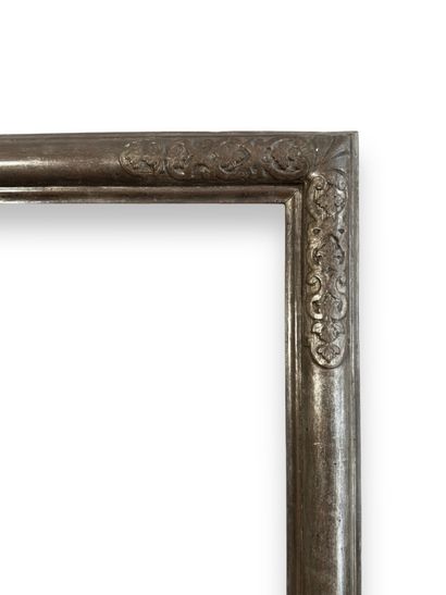 null FRAME - Italy, late 17th century (165 x 124 x 9 cm)
Large silver-plated carved...