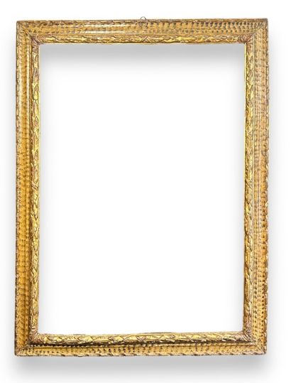 null FRAME - Italy, Piedmont, 17th century (129.5 x 93 x 12 cm)
Large giltwood and...
