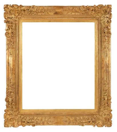 null FRAME - Louis XV period (75.5 x 63 x 14 cm)
Carved and gilded oak frame decorated...