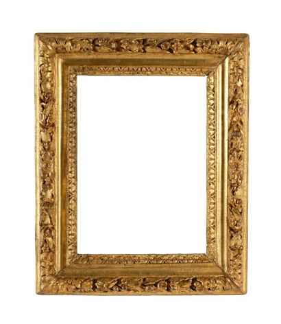 null FRAME - Louis XIII period (25.5 x 18.5 x 6.5 cm)
Frame in molded, carved and...