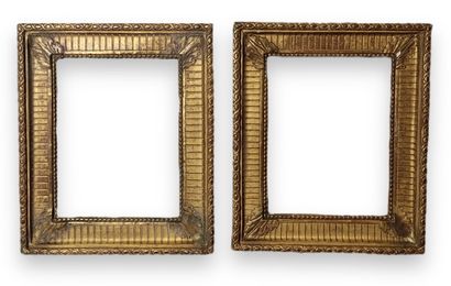 null PAIR OF FRAMES - 19th century (24.5 x 18.5 x 5.5 cm)
A pair of "canal" frames...