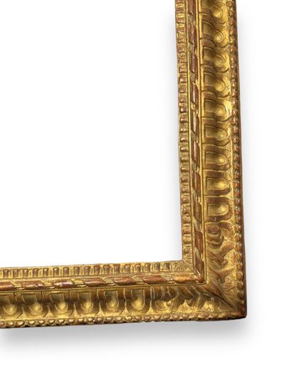 null CADRE - Italie, XVIIe siècle (97 x 70 x 9 cm)
Cadre à profil renversé en bois...