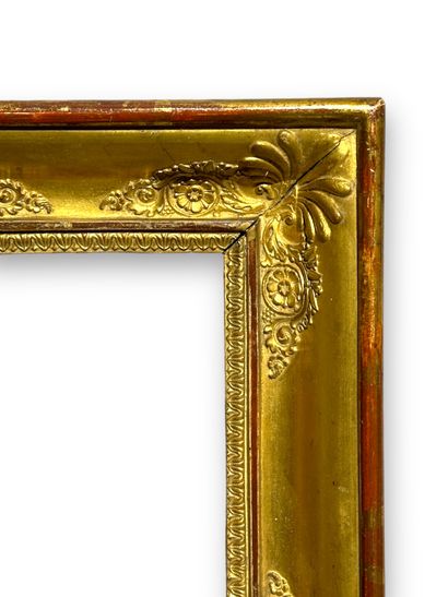 null FRAME - Restoration period (15.5 x 10 x 5.5 cm)
Gilded wood and paste frame...