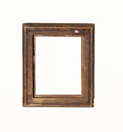 null FOUR FRAMES - Early 20th century 
Four frames of different sizes, one in mahogany...