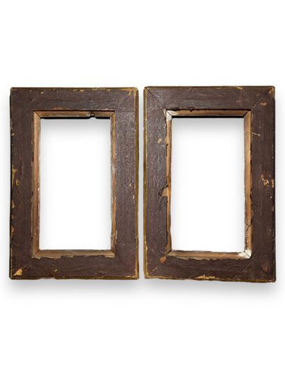 null PAIR OF FRAMES - Late 18th/early 19th century (21.5 x 11.5 x 5 cm)
A pair of...