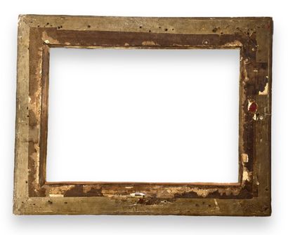 null FRAME - Louis XIII period (63 x 44 x 10.5 cm)
Gilded carved wood frame decorated...