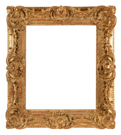 null FRAME - Louis XV period (65 x 53 x 15 cm)
Finely carved and gilded oak frame...