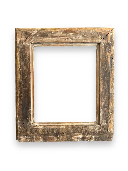 null FRAME - Louis XIV period (33 x 27 x 9 cm)
Carved and gilded wood frame decorated...