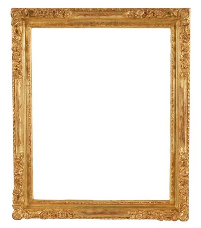 null FRAME - Louis XIII style (40 x 32 x 4.5 cm)
Wooden and gilded paste frame with...