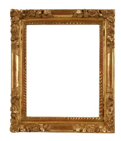 null FRAME - Louis XIII period (39.5 x 31 x 7 cm)
Molded, carved and gilded wood...