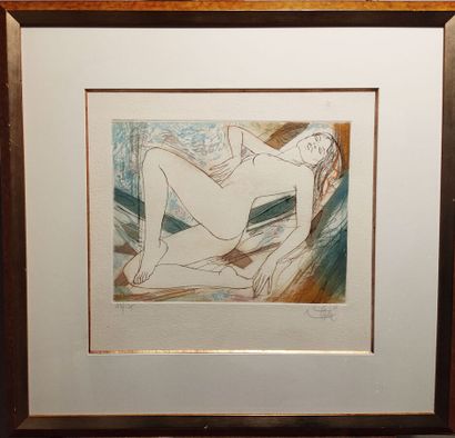 null Jean-Baptiste VALADIÉ (Né en 1933)
Malika
Gravure,
50 x 65 cm.