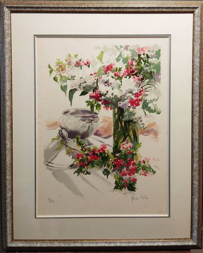 null Marie PARA (XXe siècle)
Bouquet
Lithographie
55 x 40