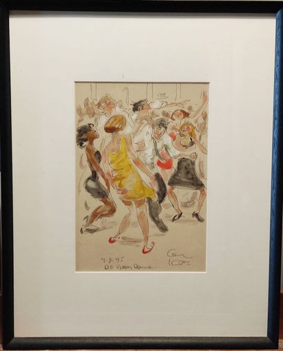 null Glen KEANE (né en 1954)
La danse, 1995
Encre de Chine et aquarelle sur papier.
Titrée,...