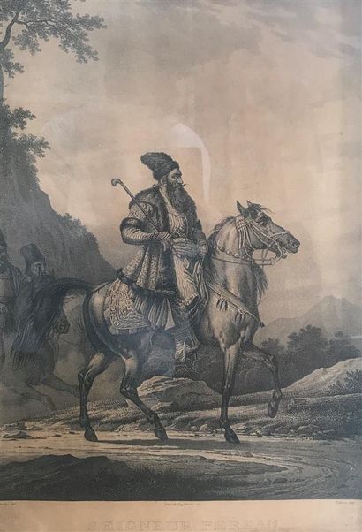 null Godefroy ENGELMANN (1788-1839)
Seigneur Persan
Circassien
Deux lithographies...