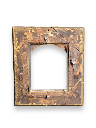 null CADRE - Époque Restauration (21 x 16,5 x 9,5 cm)
Cadre vue cintrée en bois et...