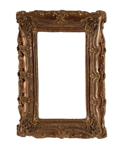 null CADRE Style Louis XV (23 x 12,5 x 5 cm)
CADRE en bois bronziné, 
Style Louis...