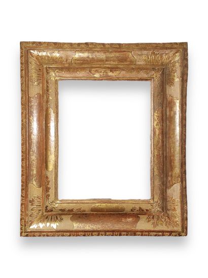 null CADRE - Provence, XVIIIe siècle (43 x 55 x 19 cm)
Cadre à profil renversé en...