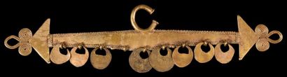 null Tairona, Colombie, c.500-1500 Gold Nose Ornament, Tairona Culture,Columbia ,...