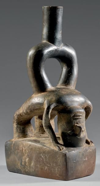  Chavin, Cupisnique, Pérou, 1200-800 avant J.C Ceramic bottle, Chavin Culture,Peru,...