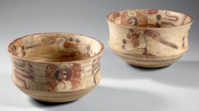 Véracruz, Mexique, c.550 - 950 Ceramic Bowls,...
