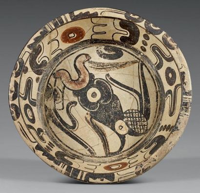Véracruz, Mexique, c.550 - 950 Ceramic Tripod...