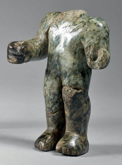Teotihuacan, Mexique, c.300-700 Stone Figure,...