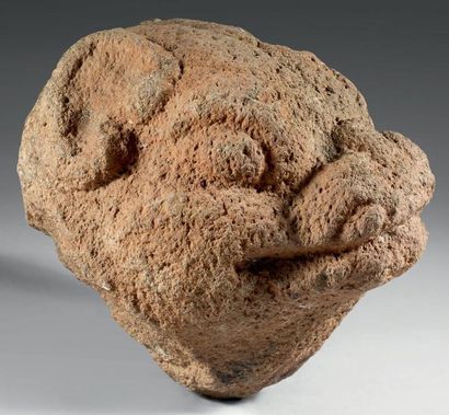Maya, Mexique, c.250-950 Stone Head, Maya,...