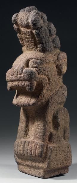 null Maya, Mexique, c.550-950 Stone Boundary Sculpture , Maya , Mexico, c.550-950...