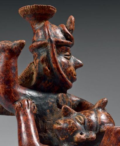 null Colima, Mexique, c. 300 avt J.C - 300 ap J.C (protoclassique) Ceramic Warriors,...