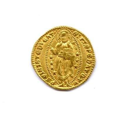 ITALIE VENISE - ANTOINE VENIER 62e doge 21 octobre 1382 - 23 novembre 1400 Sequin...
