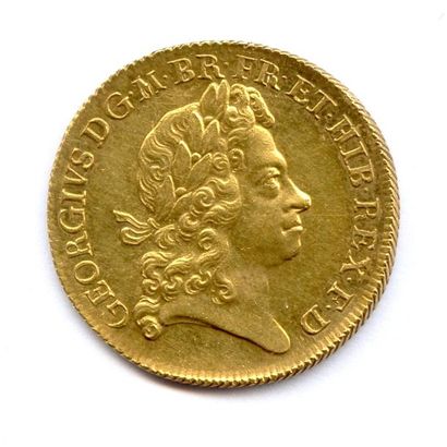 ROYAUME-UNI GEORGE Ier de Hanovre 1er août 1714 - 11 juin 1727 2 Guinées 1726 Londres....
