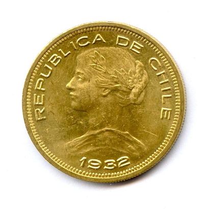 CHILI République 100 Pesos - 10 Condores...
