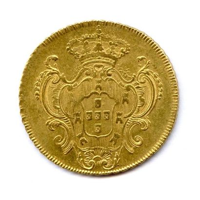 BRÉSIL MARIE Ière Reine du Portugal 1786-1816 6 400 Reis 1804 R Rio. 14,29 g Fr 87...