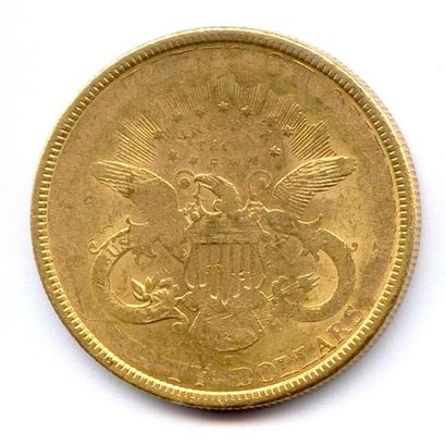 U.S.A. 20 Dollars 1891 S San Francisco (avec la devise). 33,42 g Fr 178 Usure inhabituel....