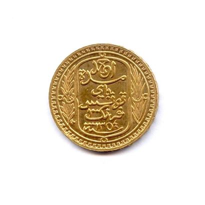  TUNISIE sous le Protectorat français AHMAD PACHA Bey 100 Francs 1354/1935 Paris....