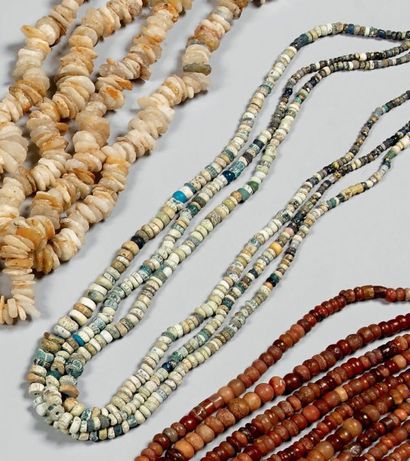null Collier de perles de fouille - Culture Djenné - XII/ XIVème Siècle - Mali Long.:...