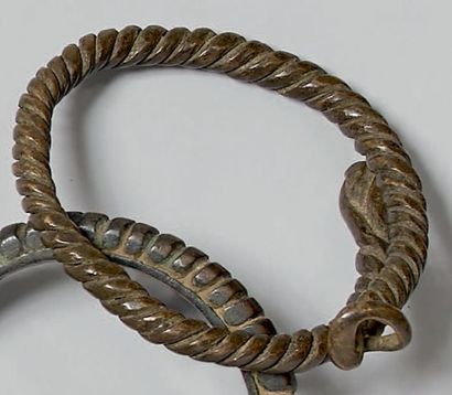 null Bracelet Lobi - Burkina Faso Bronze Diam.: 8 cm