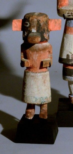 null Badger Kachina Hopi, Arizona, U.S.A Circa 1930/40 Bois, pigments, carton (?)...