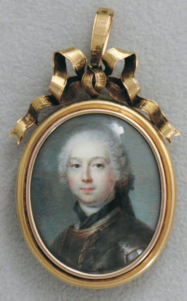 ECOLE FRANCAISE vers 1770 Portrait d'homme...