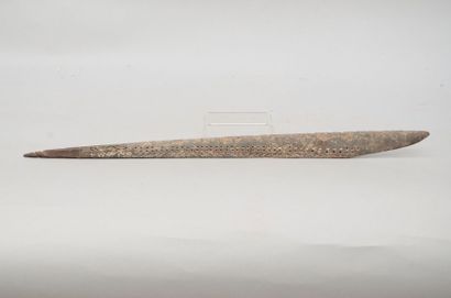 null Lame de poignard – Bornéo

Fer – Long. : 56,7 cm 

Elle est gravée de motifs...