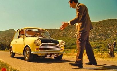 AUSTIN Mini 1000 1982 Ex film «Les vacances de Mister BEAN». Voiture du film «Les...