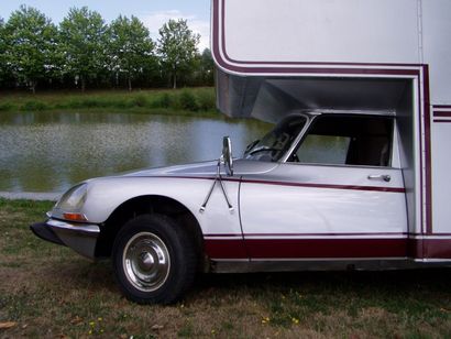 CITROËN DS 21 IE Camping-car Bindet 1970 Pièce unique! Hallucinant camping-car réalisé...