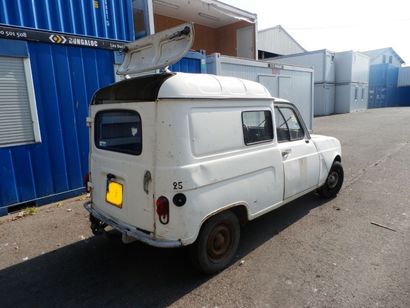 RENAULT 4L F4 1987 Ex services municipaux ville de Ouistreham - Tournante -Plancher...