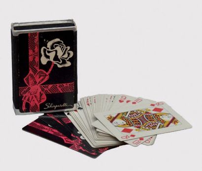 SCHIAPARELLI Jeu de carte, circa 1960