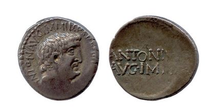 MARC ANTOINE † 30 avant J.-C. 


Denier d’argent frappé à Athènes en 32 avant J.-C....